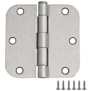 Design House 181420 3.5 x 3.5 5/8 Radius Hinge Door, Satin Nickel, 10 Pack Design House 181420 3.5 x 3.5 5/8 Radius Hinge Door, Satin Nickel, 10 Pack