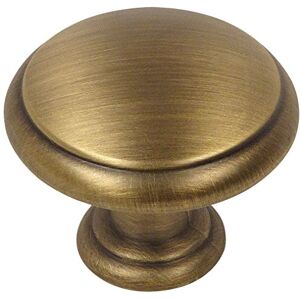 Cosmas 25 Pack 5422BAB Brushed Antique Brass Cabinet Hardware Mushroom Knob Cosmas 25 Pack 5422BAB Brushed Antique Brass Cabinet Hardware Mushroom Knob