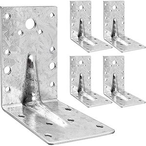ASelected Pack of 15 Heavy Duty Right Angle Joist Connectors - Corner Brace ASelected Pack of 15 Heavy Duty Right Angle Joist Connectors - Corner Brace