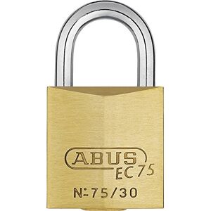 ABUS Brass Padlock 75/30, 26637 ABUS Brass Padlock 75/30, 26637