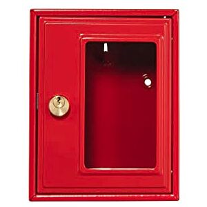 Burg-Wächter , Emergency Key Box with Hammer, 1 Hook, Sheet Steel, Height: 167 mm, 6161, RAL 3020 Red Burg-Wächter , Emergency Key Box with Hammer, 1 Hook, Sheet Steel, Height: 167 mm, 6161, RAL 3020 Red