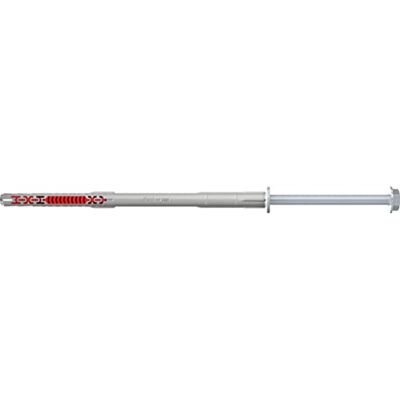 fischer DuoXpand 10 x 200 FUS, high-Quality Universal Plug with Hexagon Head Screw & Molded Washer, Strong Hold, Ideal for Porous Building Materials, enables anchoring Close to The Edge, 50 pcs. fischer DuoXpand 10 x 200 FUS, high-Quality Universal Plug with Hexagon Head Screw & Molded Washer, Strong Hold, Ideal for Porous Building Materials, enables anchoring Close to The Edge, 50 pcs.