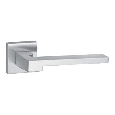 Thirard Ginevra Satin Chrome Door Handle Set - Door Handle Set Thirard Ginevra Satin Chrome Door Handle Set - Door Handle Set