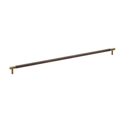 Alexander & Wilks Brunel Knurled T-Bar Cupboard Pull Handle, Antique Brass (448mm Centres) Alexander & Wilks Brunel Knurled T-Bar Cupboard Pull Handle, Antique Brass (448mm Centres)