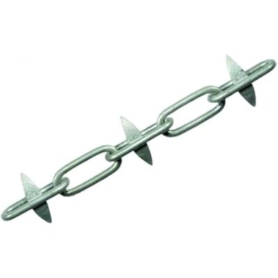 Centurion RENMC145L 5m Spike Steel Chain Galvanised Alternate Link 6mm, Silver Centurion RENMC145L 5m Spike Steel Chain Galvanised Alternate Link 6mm, Silver