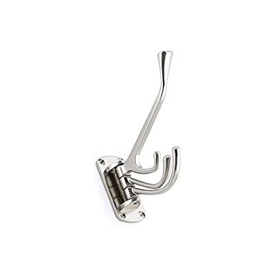 RICHELIEU Nystrom NH027300195 Utility Swivel Hook-0273-Brushed, Hooks for Hanging, Brushed Nickel Finish RICHELIEU Nystrom NH027300195 Utility Swivel Hook-0273-Brushed, Hooks for Hanging, Brushed Nickel Finish