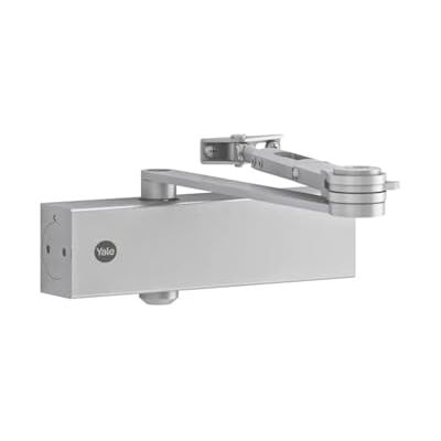 Yale 5500-0001-60 Door Closer for Doors with Normal Arm Silver Series 5500 Body + Normal Arm Box Yale 5500-0001-60 Door Closer for Doors with Normal Arm Silver Series 5500 Body + Normal Arm Box