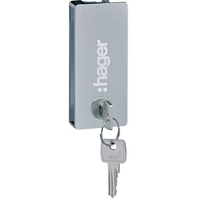 Hager Sistemas VZ311TVB Vega 405E Key Lock with Keys with Door Knob Transparent Hager Sistemas VZ311TVB Vega 405E Key Lock with Keys with Door Knob Transparent