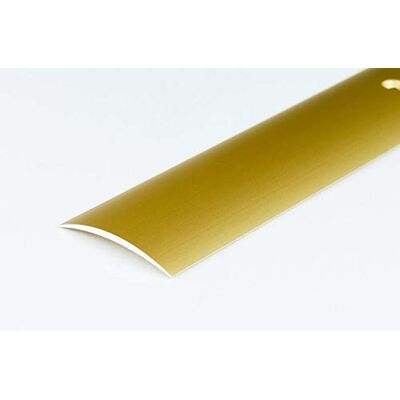 TMW Profiles 2M Aluminium Door Threshold 40mm – Gold – Screw-Fix Transition Trim 2m Length LPOS (Gold) TMW Profiles 2M Aluminium Door Threshold 40mm – Gold – Screw-Fix Transition Trim 2m Length LPOS (Gold)