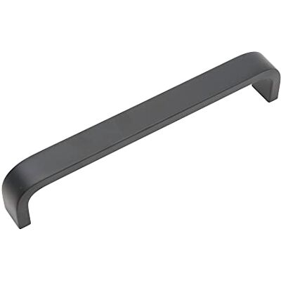 Decoranddecor Sable D Shaped Aluminium Kitchen Cabinet Pull Handles (160mm Hole Center, Matt Black) Decoranddecor Sable D Shaped Aluminium Kitchen Cabinet Pull Handles (160mm Hole Center, Matt Black)