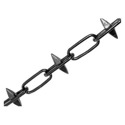 Centurion 5m Black Steel Spiked Chain Heavy Duty DIY Garden & Driveway Security Chain Durable Outdoor Metal Barrier Chain, Weather-Resistant Centurion 5m Black Steel Spiked Chain Heavy Duty DIY Garden & Driveway Security Chain Durable Outdoor Metal Barrier Chain, Weather-Resistant