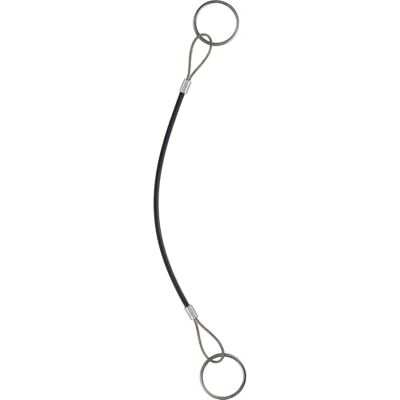 Halder 22400.0940 Halteseile/rostfreier Stahl, mit 2 Befestigungsringen Retaining Rope, Stainless Steel, l=150 mm Halder 22400.0940 Halteseile/rostfreier Stahl, mit 2 Befestigungsringen Retaining Rope, Stainless Steel, l=150 mm