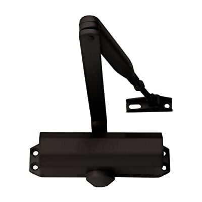Bricard Door Closer with Compass Arm Force 3 (up to 60 kg). Technology Rack Pinion Colour Black Bricard Door Closer with Compass Arm Force 3 (up to 60 kg). Technology Rack Pinion Colour Black