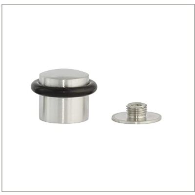 EVI HERRAJES - Door Stopper - Black - Stainless Steel - Compact EVI HERRAJES - Door Stopper - Black - Stainless Steel - Compact