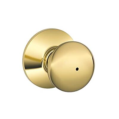 SCHLAGE Privacy Set Plymouth Knob F40VPLY605 SCHLAGE Privacy Set Plymouth Knob F40VPLY605