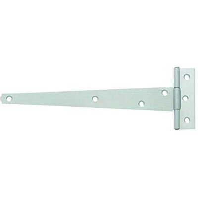 Carlisle Brass ITH450ZP/RP 450mm Tee Hinge c/w Screws (Pair) -Retail Pack, Zinc Carlisle Brass ITH450ZP/RP 450mm Tee Hinge c/w Screws (Pair) -Retail Pack, Zinc