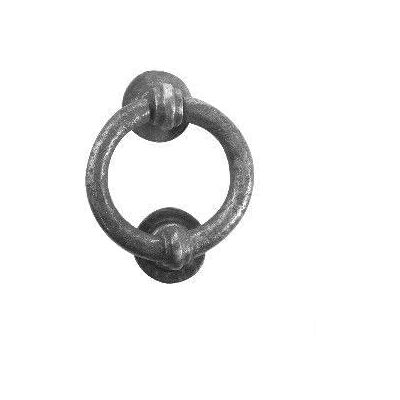 EUROART Ring Door Knocker in Pewter Finish & Dimensions 100mm x 46mm x 30mm EUROART Ring Door Knocker in Pewter Finish & Dimensions 100mm x 46mm x 30mm