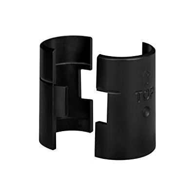 DuraSteel Shelf Brackets, Plastic, Black, 1 Inch DuraSteel Shelf Brackets, Plastic, Black, 1 Inch