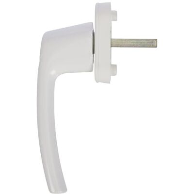 Roto Window Handle Line Lockable 40 Nm Traffic White with Screws Square Pin 7 x 37 mm Roto Window Handle Line Lockable 40 Nm Traffic White with Screws Square Pin 7 x 37 mm