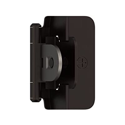 Amerock BPR8704ORB Functional Hardware, Oil-Rubbed Bronze, 1/2 inch (13mm) Overlay Amerock BPR8704ORB Functional Hardware, Oil-Rubbed Bronze, 1/2 inch (13mm) Overlay
