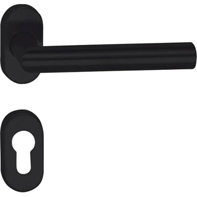 Marchesi Riga Door Handle Set - Concealed Mounting - Stainless Steel Marchesi Riga Door Handle Set - Concealed Mounting - Stainless Steel