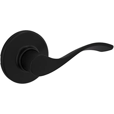Kwikset Balboa Hall/Closet Lever in Matte Black Kwikset Balboa Hall/Closet Lever in Matte Black