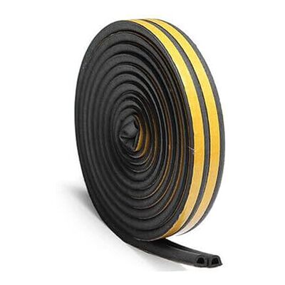 BIGTEDDY 6M Rubber Seal Weather Strip Foam Sticky Tape Door Window Draught Excluder BIGTEDDY 6M Rubber Seal Weather Strip Foam Sticky Tape Door Window Draught Excluder