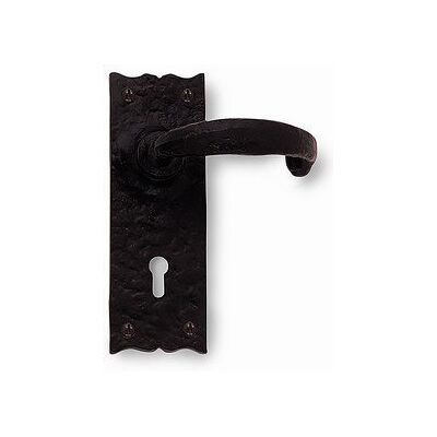 Frelan Hardware Traditional Black Antique Iron Lever Lock Handles Jab1 Frelan Hardware Traditional Black Antique Iron Lever Lock Handles Jab1