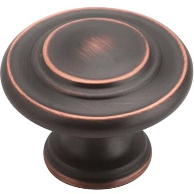 Amerock Cabinet Knob Oil Rubbed Bronze 1-5/16 inch (33 mm) Diameter Inspirations 10 Pack Drawer Knob Cabinet Hardware Amerock Cabinet Knob Oil Rubbed Bronze 1-5/16 inch (33 mm) Diameter Inspirations 10 Pack Drawer Knob Cabinet Hardware