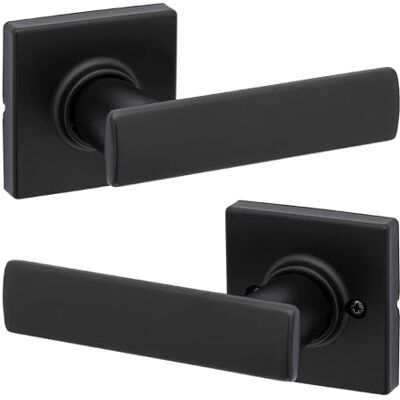 Kwikset 92001-593 Lever, Matte Black Kwikset 92001-593 Lever, Matte Black