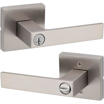 Kwikset 97402-913 Lever, Satin Nickel Kwikset 97402-913 Lever, Satin Nickel