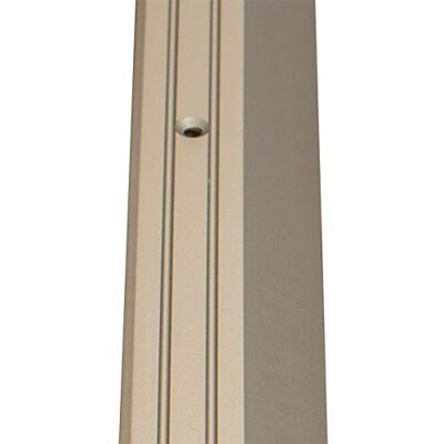 IANPAV Screw Fix ANODISED Aluminium Door Floor Bar Edge Trim Threshold 900mm x 36mm A68, INOX IANPAV Screw Fix ANODISED Aluminium Door Floor Bar Edge Trim Threshold 900mm x 36mm A68, INOX