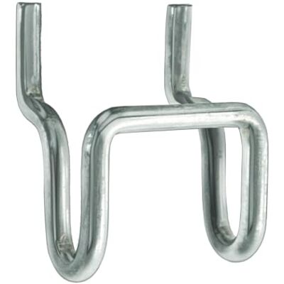 Azar Displays Azar 700020 Metal U-Hook for Pegboard/Slatwall, 20 Count Azar Displays Azar 700020 Metal U-Hook for Pegboard/Slatwall, 20 Count