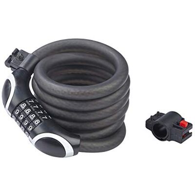 DANSI Bike Lock - 1800 mm, Programmable Numeric Code, Frame Holder - Bike Lock DANSI Bike Lock - 1800 mm, Programmable Numeric Code, Frame Holder - Bike Lock