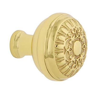 Nostalgic Warehouse 756103 Egg and Dart 1 3/8" Cabinet Knob in Unlacquered Brass Hardware Nostalgic Warehouse 756103 Egg and Dart 1 3/8" Cabinet Knob in Unlacquered Brass Hardware