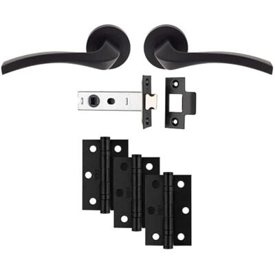 Carlisle Brass - UDP008MB/INTB - Matte Black - Latch set Carlisle Brass - UDP008MB/INTB - Matte Black - Latch set