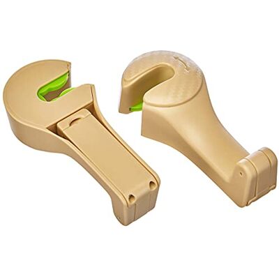 Baomasir Car Hook 3-in-1 Universal Car Headrest Hook with Lock and Phone Holder for Phone Holder and Hanging Bag Beige Baomasir Car Hook 3-in-1 Universal Car Headrest Hook with Lock and Phone Holder for Phone Holder and Hanging Bag Beige