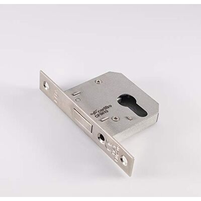 Carlisle Brass EDE5025NP/BP Deadlock, Polished Nickel, 2.5 inch Carlisle Brass EDE5025NP/BP Deadlock, Polished Nickel, 2.5 inch