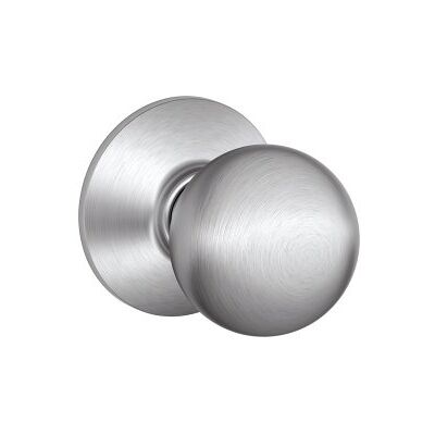 SCHLAGE F10ORB626 Orbit Passage Knob, Satin Chrome SCHLAGE F10ORB626 Orbit Passage Knob, Satin Chrome