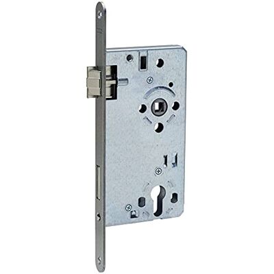 ABUS Mortice lock for front doors, ESHT PZ L S 65 92 20-61812, silver ABUS Mortice lock for front doors, ESHT PZ L S 65 92 20-61812, silver