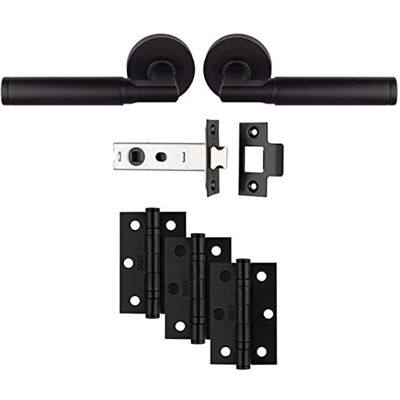 Carlisle Brass - UDP006MB/INTB - Matte Black - 76 mm backset - Door Lock Set Carlisle Brass - UDP006MB/INTB - Matte Black - 76 mm backset - Door Lock Set