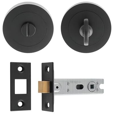 Carlisle Brass Ultimate Door Privacy Pack in Matt Black Carlisle Brass Ultimate Door Privacy Pack in Matt Black