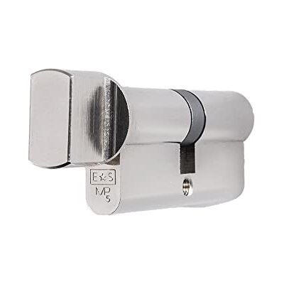 Carlisle Brass CYE71380NP/BP Euro Cylinder, Polished Nickel, 80mm Carlisle Brass CYE71380NP/BP Euro Cylinder, Polished Nickel, 80mm