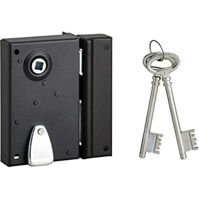 Thirard Vertical Deadbolt Lock - Brass 4-Groove - Exterior Door Thirard Vertical Deadbolt Lock - Brass 4-Groove - Exterior Door