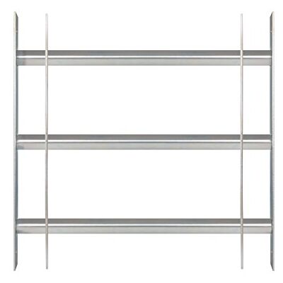 Alberts 563691 window grille Secorino Basic Extendable for windows outside Burglary protection grille electrogalvanised blue 450 x 500-650 mm Alberts 563691 window grille Secorino Basic Extendable for windows outside Burglary protection grille electrogalvanised blue 450 x 500-650 mm
