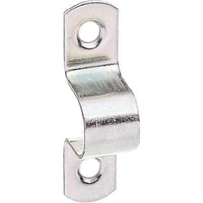 Alberts Clamp - 12.5x14mm Galvanized Steel - Pack of 4 Alberts Clamp - 12.5x14mm Galvanized Steel - Pack of 4