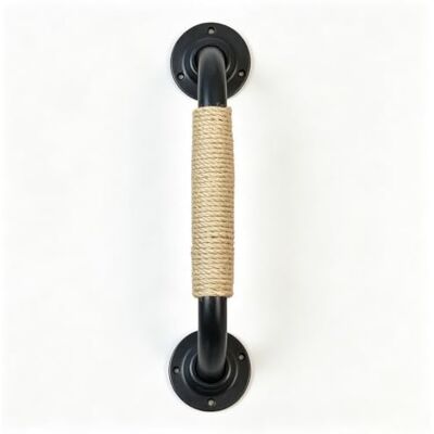 Yopappol Heavy Duty Industrial Wrought Iron Barn Door Pull Handles Industrial Style, Wrought Iron Design, Resistant To Deformation, Stable And Durable(A,125cm(49.21 in)) Yopappol Heavy Duty Industrial Wrought Iron Barn Door Pull Handles Industrial Style, Wrought Iron Design, Resistant To Deformation, Stable And Durable(A,125cm(49.21 in))