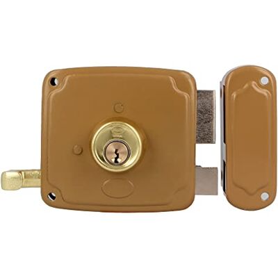 Amig 22564 Gold Door Handle Lock - 14.5x10.5x9 cm Amig 22564 Gold Door Handle Lock - 14.5x10.5x9 cm