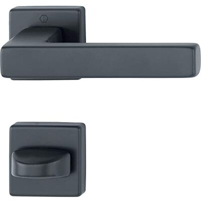 Hoppe AUSTIN Door & Window Handle - Modern Aluminium Black Hoppe AUSTIN Door & Window Handle - Modern Aluminium Black