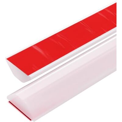 KDOOHSE Self Adhesive Shower Threshold, Silicone Water Stopper, Splash Proof Shower Barrier, Italian Shower Seal, Suitable for Kitchens and Bathrooms (Transparent, 105CM) KDOOHSE Self Adhesive Shower Threshold, Silicone Water Stopper, Splash Proof Shower Barrier, Italian Shower Seal, Suitable for Kitchens and Bathrooms (Transparent, 105CM)